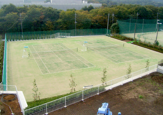 Tennis Court in Tokorozawa Campus
